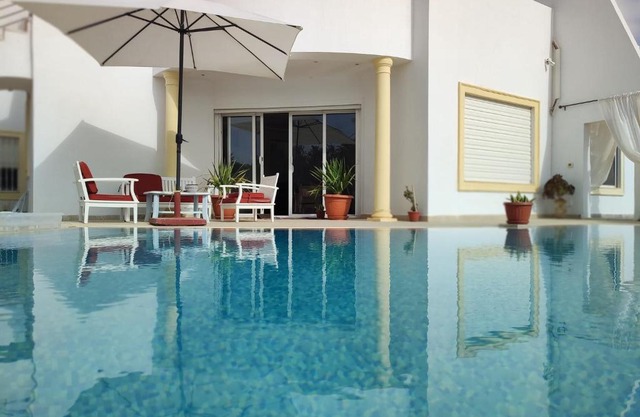 Chambres d'hôtes Conviviales avec piscine privée Chambre Blue Lagune & Suite Azur
