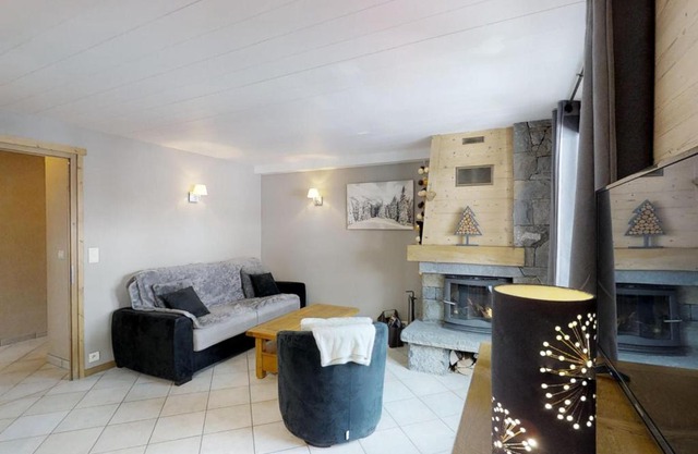 Charmant appartement 4 pers, proche pistes, avec jardin, équipements loisirs, parking inclus, Le Grand-Bornand - FR-1-467-55