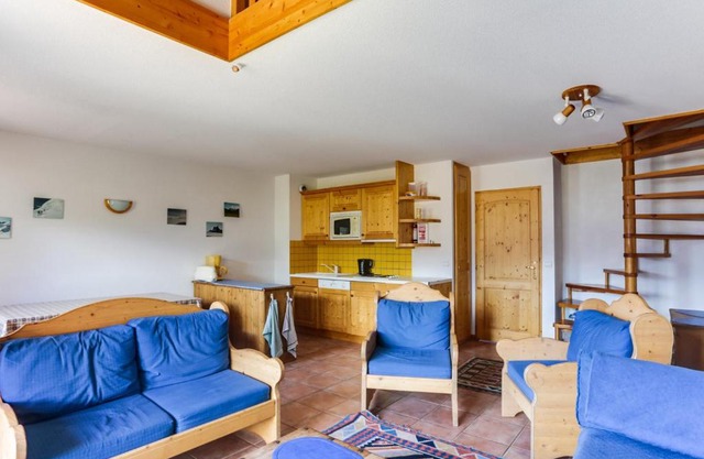 Charmant appartement 4 pièces, 8 pers, balcon sud, proche pistes, animaux acceptés! - FR-1-411-456
