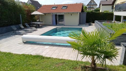 Charmant studio avec piscine, calme et confort à l'entrée de Strasbourg