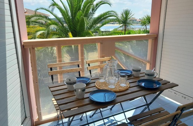 Charmant T2 avec Piscine Proche Plage et Lac à Vieux Boucau - FR-1-239-981