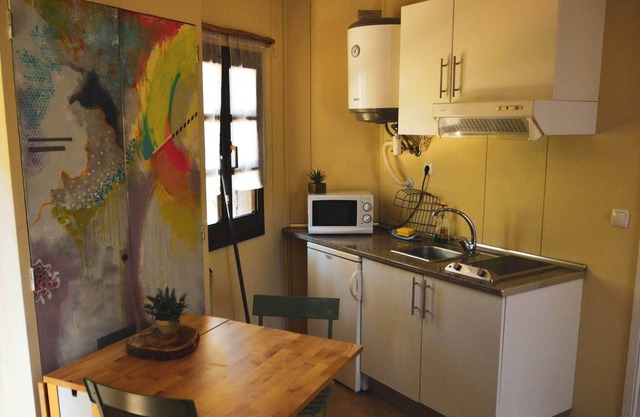Charme T0-Bungalow-Baño en la habitacion