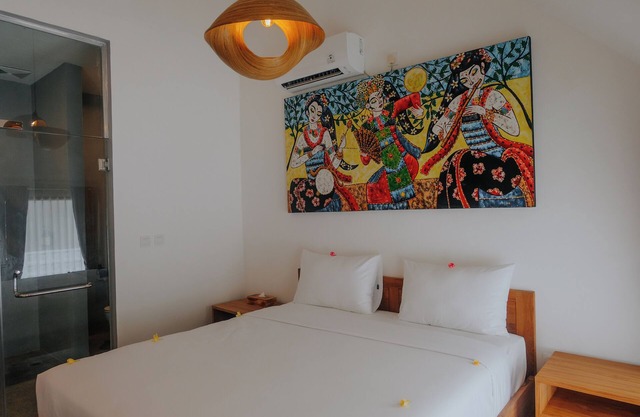 Charming 1-bedroom villa in delightful Kuta Lombok with WiFi, AC and Co-working