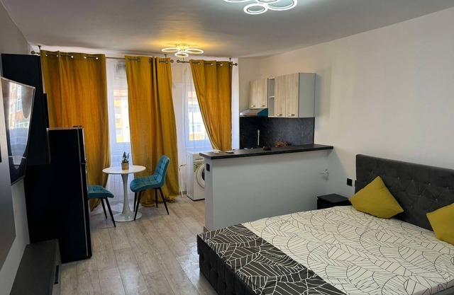 Charming 1-bedroom apartment with full kitchen AC WiFi and Netflix in Craiova