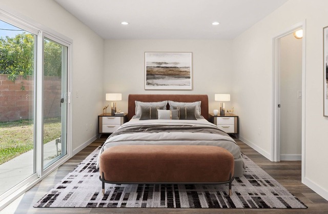 Charming 1-bedroom apt next to Hartwell Park in Long Beach with AC & W/D in Unit