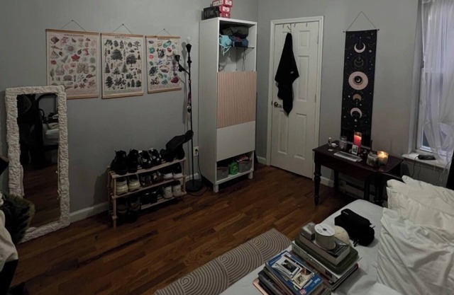 Charming 1-bedroom in a converted 2-bed, w/ office WiFi, AC in amazing Brooklyn