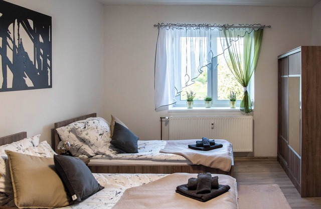Charming 1-bedroom apartment in pleasant Moravskoslezský kraj with WiFi
