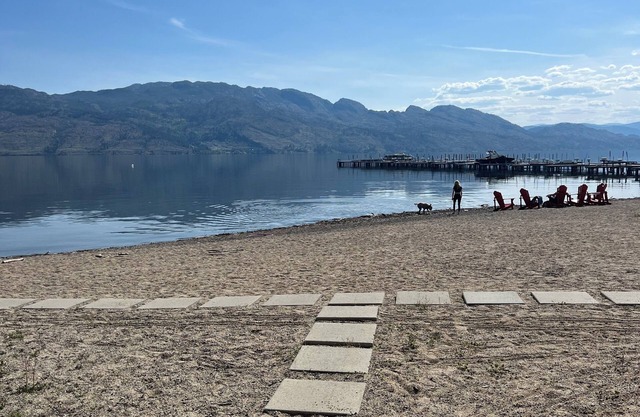 Charming 2-bedroom condo on the lake in West Kelowna with access to a boat lift.
