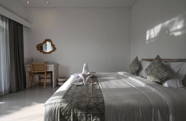 Charming 2-bedroom house with AC, WiFi in wonderful Bali