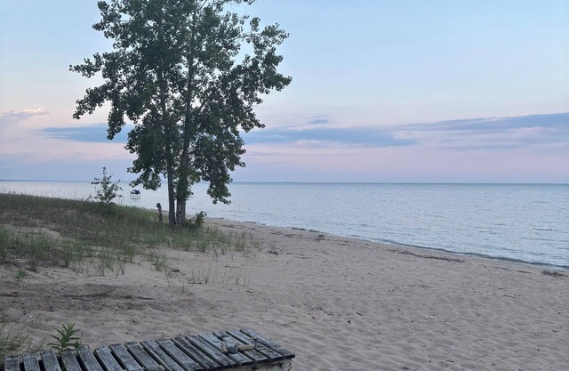 Charming 2-bedroom Scandinavian cottage in welcoming Tawas City with AC