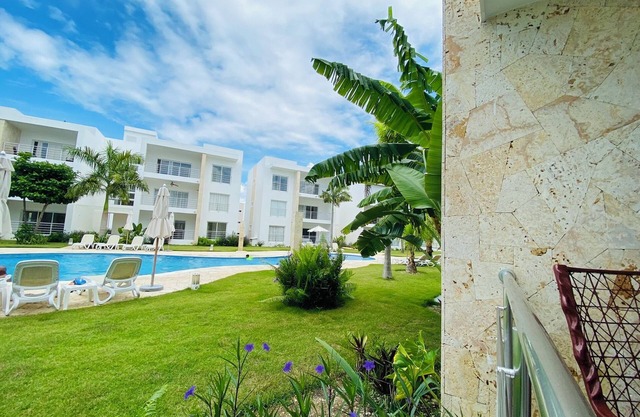 Charming 2-bedroom villa in playa nueva romana with WiFi, AC