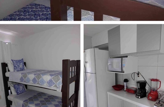 Charming 3-bedroom apartment with WiFi and AC in Natal