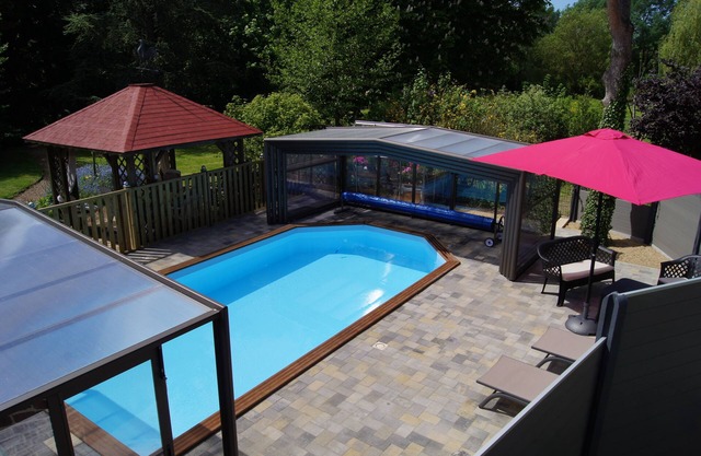 Encantadora casa de campo 4/5 personas con acceso a la piscina climatizada y cubierta