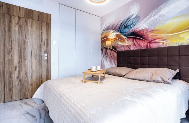 Charming apartment, lake view, WiFi and air conditioning in Giżycko.