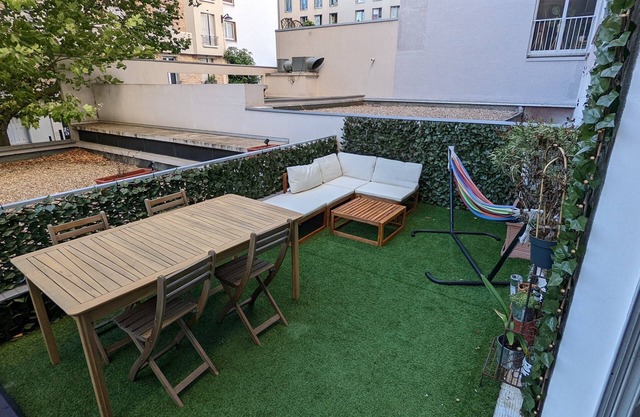 Encantador apto con terraza en el corazón del Paris 13°