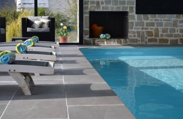 PISCINA INTERIOR CON CALEFACCIÓN A 30 ° VISTA AL MAR 150M PLAYA 7 PERS