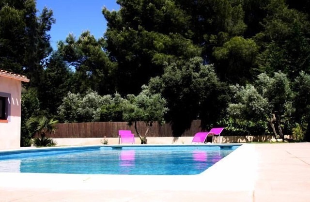 encantadora casa para 4 personas en Velaux entre Aix y la Costa Azul