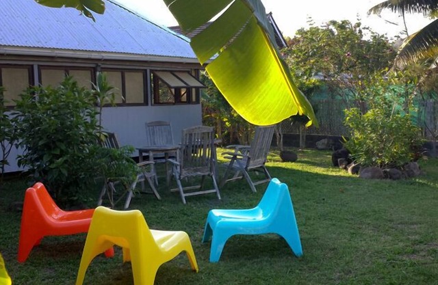 Bungalow con Encanto en la Polinesia, 5 plazas, cerca de playa, Moorea