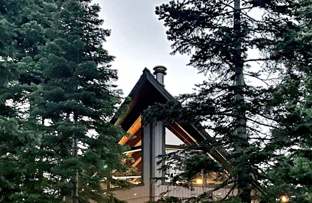 Charming cabin in the heart of Homewood Tahoe backing to national forest!