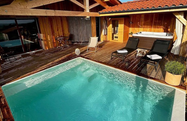 Charming cabin Spa Sauna & Private pool