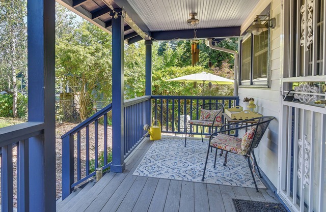 NUEVO 1BR Portland Cottage W / Porche -Mins a St Johns