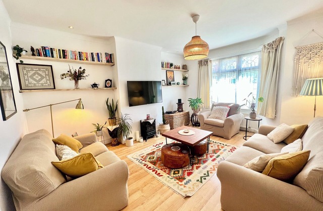 Charming family home in NW London with great transport links and local nature.