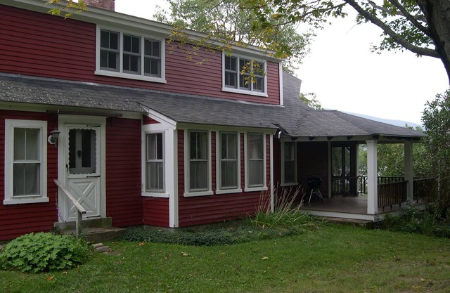 Encanto de Granja, con vistas al lago, Ataque frontal de Sandwich Bay Squam Lake