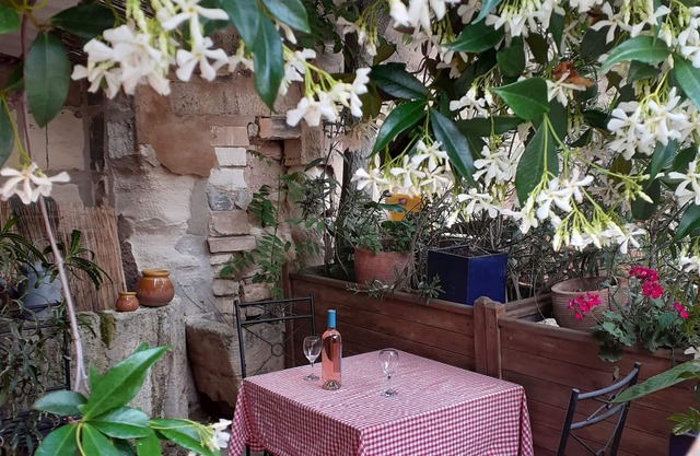 Encantador en el centro del pueblo de Maussane Les Alpilles con patio