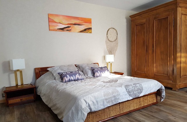 Spacious charming apartment equipped for 4 people
