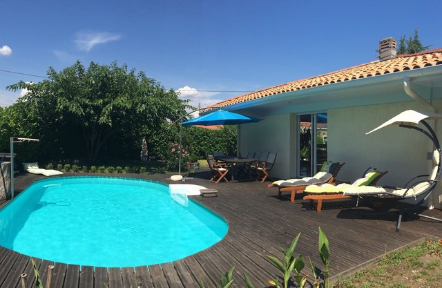Encantadora casa con piscina climatizada