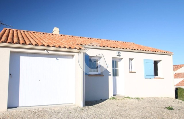 Casa de vacaciones para 4 personas con terraza en Saint-Vincent-sur-Jard, cerca de la playa y el centro