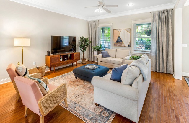Charming Home Near Forsyth Park w/ Parking + Outdoor Space by Lucky Savannah