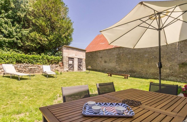 Casa con encanto en la Bahía del Mont St-Michel con jardín cerrado