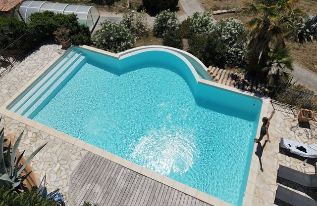 Charming maisonette ****, Pool with sea view, Golf, Spa, Quiet, Open spaces