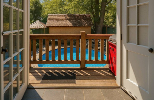 Charming "Melrose Place" w Pool, Deck & Grill