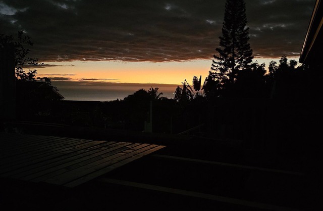 Charming oceanview with large lanai and outdoor area. Washer/Dryer & BBQ