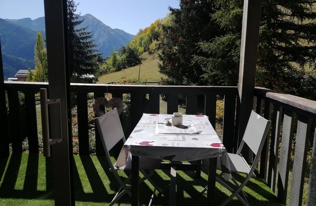 Estudio encantador Pra Loup 1500 con gran balcón al sol