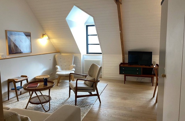 Estudio encantador en Sauzon con WiFi y vista al puerto