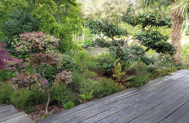 Estudio rodeado de naturaleza.