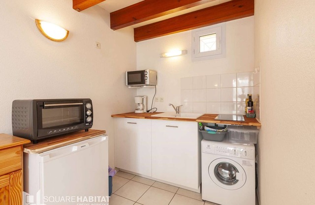 Encantador T2 con terraza y jardín en Barbotan