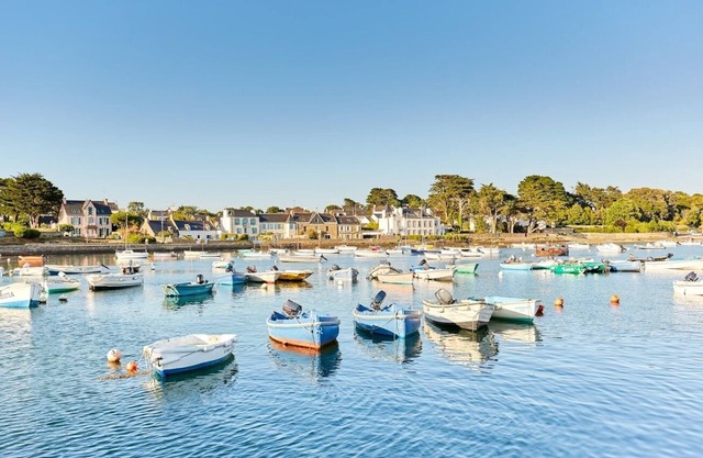 Golfo de Morbihan, Larmor Baden 100 metros del puerto, encantador Casa 2 piezas país