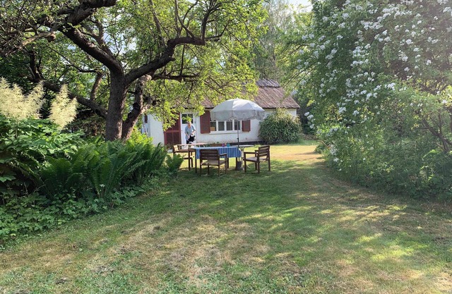 Charming thatched-roof cottage from 1947