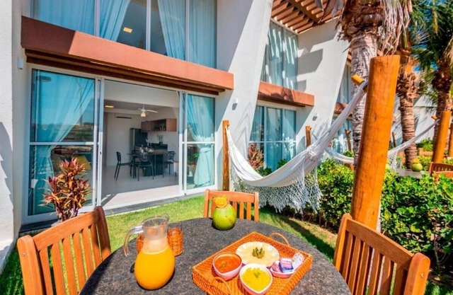 Encantador apartamento Trairi con vistas al jardín