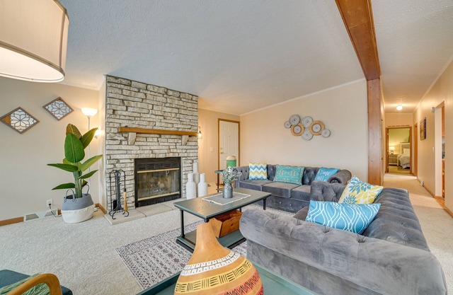 Cheboygan Getaway w/ Fire Pit & Lake Access!