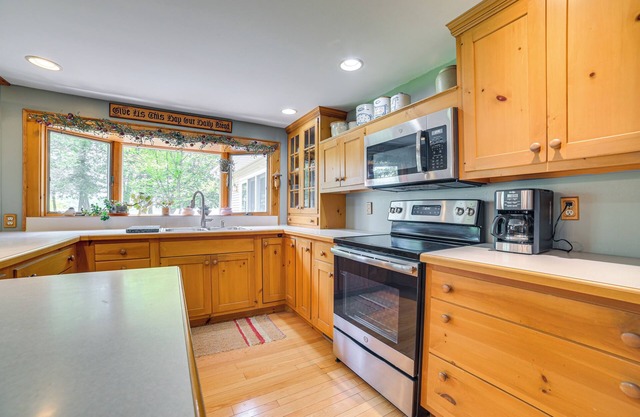 Cheboygan Home w/ Private Boat Dock on Burt Lake!
