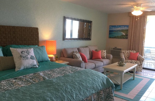 ¡VEA LA VISTA! Fantastic Affordable Oceanfront Studio - Escucha las olas