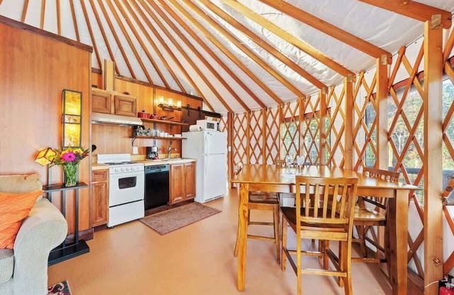 Beautiful Mountain side yurt