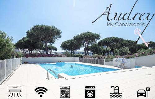 Chez Hervé - Charmant appartement avec piscine et parking