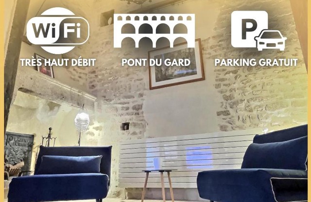 Chez Lydia - Loft cosy, départ canoë à pied, Proche Pont-du-Gard et Uzès