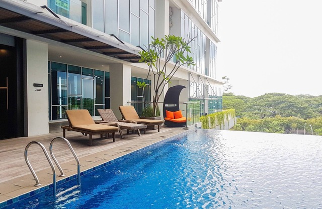 Chic and Strategic Studio Brooklyn Alam Sutera Apartment